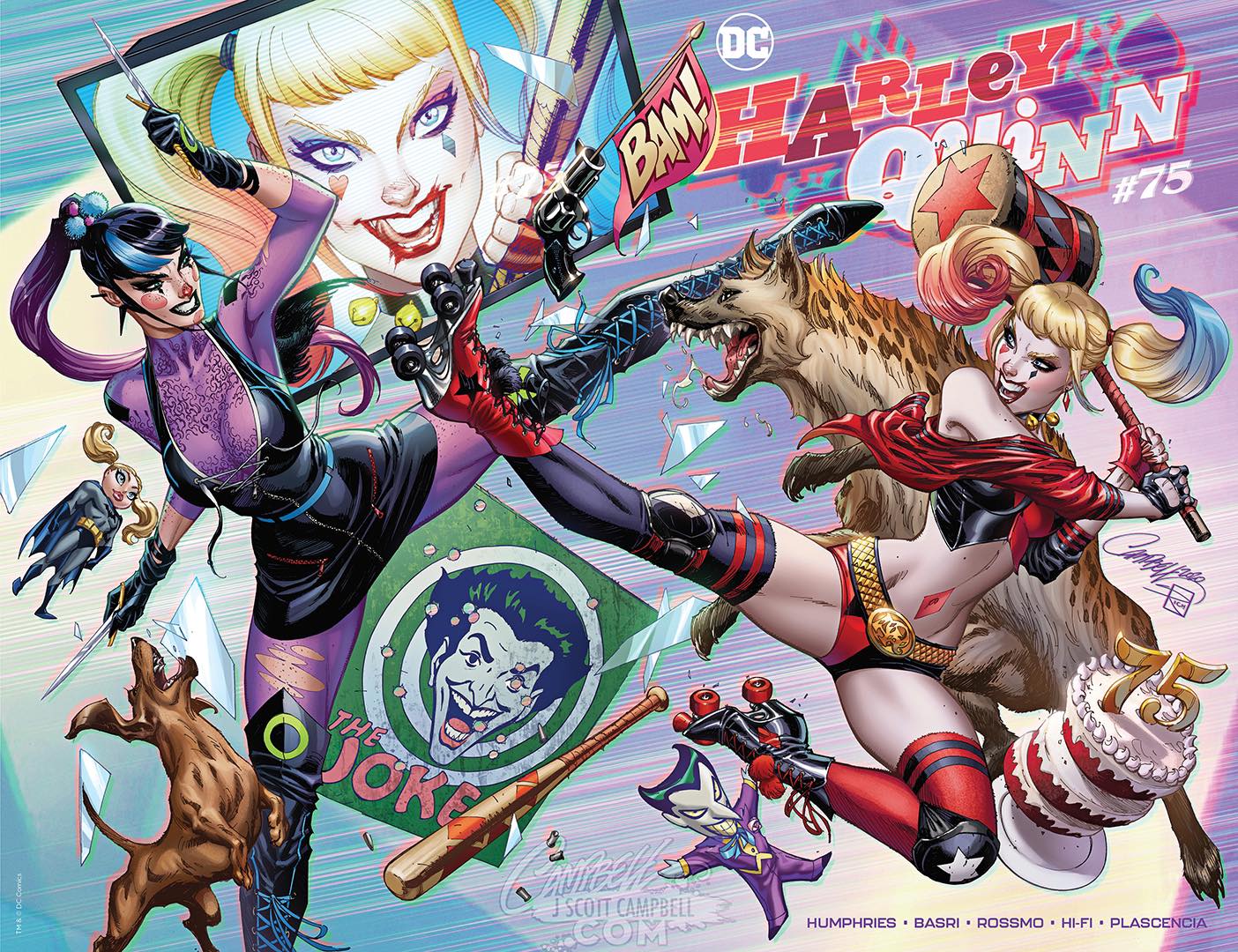 Harley Vs Punchline Cover B C Connecting Cover Set J Scott Campbell Fan Page